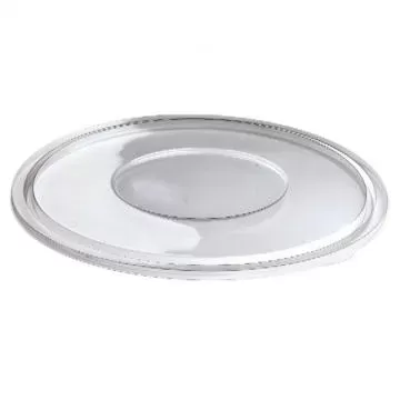 Clear Flat Lid for 64, 80 oz. X-Large Round Bowls