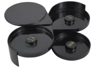 Glass Rimmer 3 Tier, NSF, (GR-3)